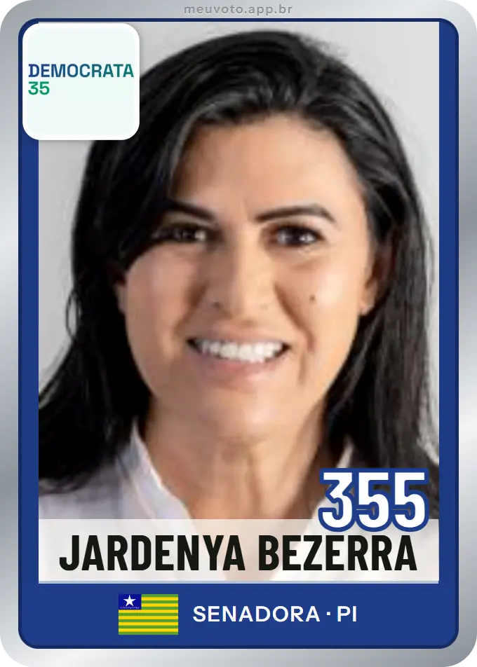 Carta de Jardenya Bezerra, número 355, Democrata