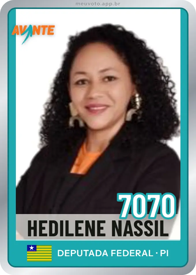 Carta de Hedilene Nassil, número 7070, Avante