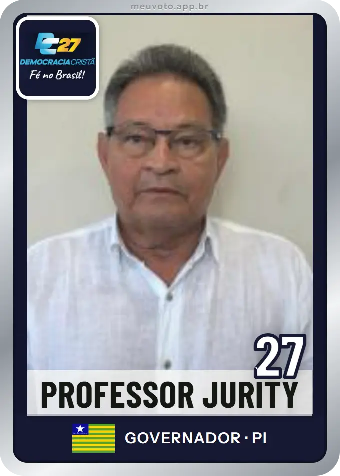 Carta de Professor Jurity, número 27, DC