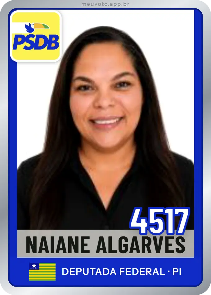 Carta de Naiane Algarves, número 4517, PSDB