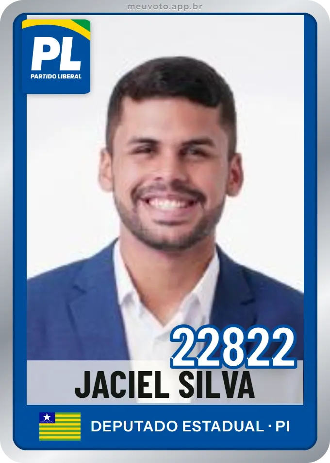 Carta de Jaciel Silva, número 22822, PL