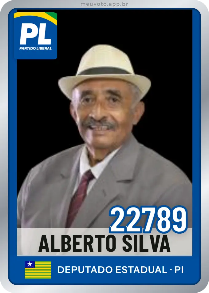 Carta de Alberto Silva, número 22789, PL