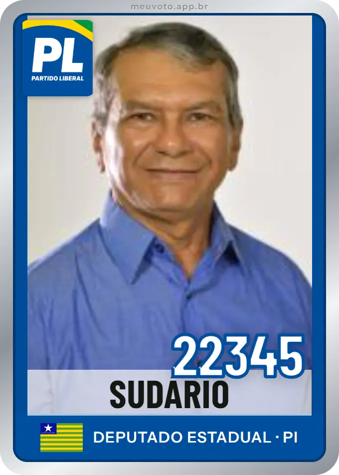 Carta de Sudário, número 22345, PL