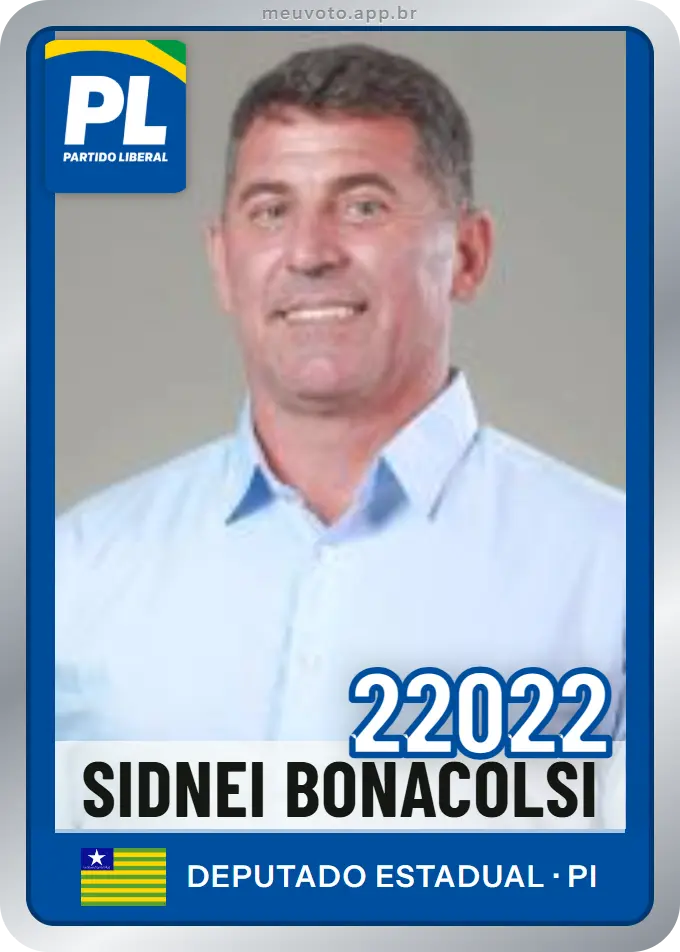 Carta de Sidnei Bonacolsi, número 22022, PL