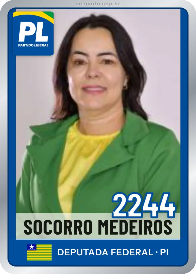 Carta de Socorro Medeiros, número 2244, PL