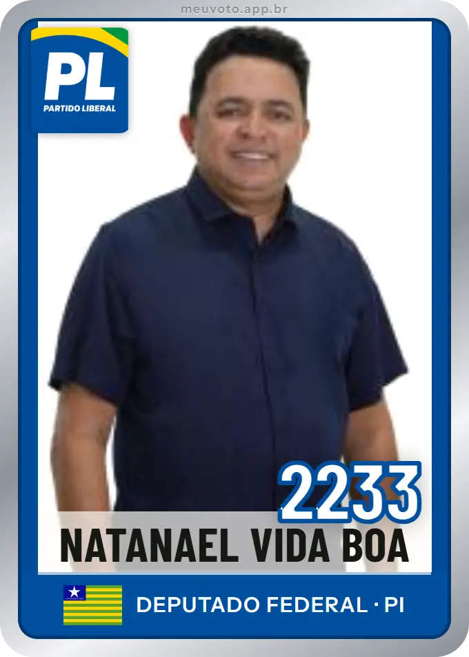 Carta de Natanael Vida Boa, número 2233, PL