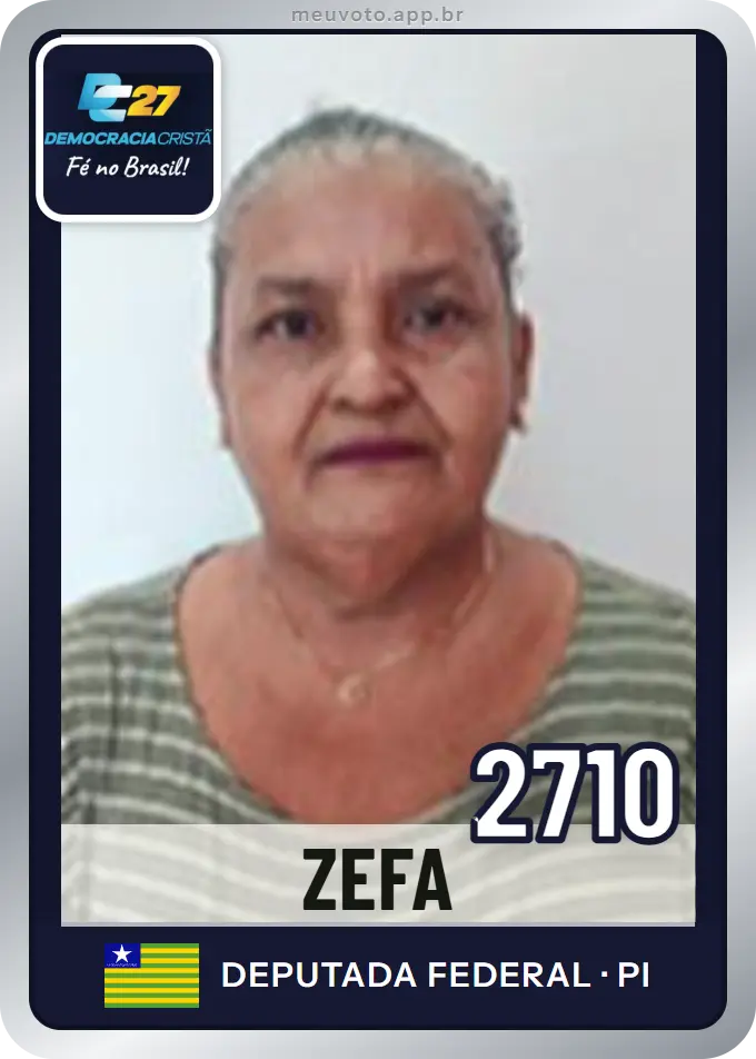 Carta de Zefa, número 2710, DC