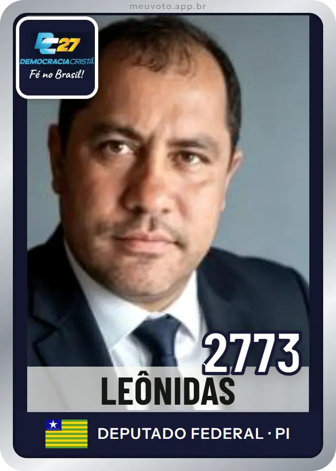 Carta de Leônidas, número 2773, DC