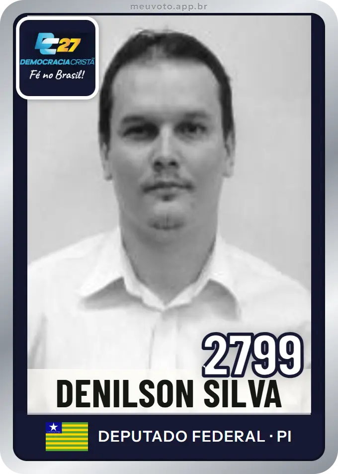 Carta de Denilson Silva, número 2799, DC