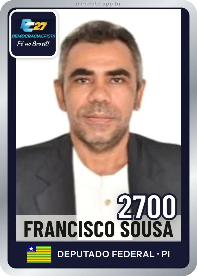 Carta de Francisco Sousa, número 2700, DC
