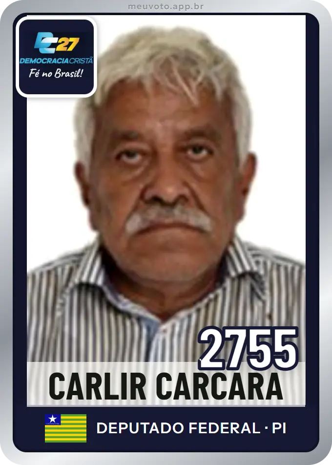 Carta de Carlir Carcara, número 2755, DC