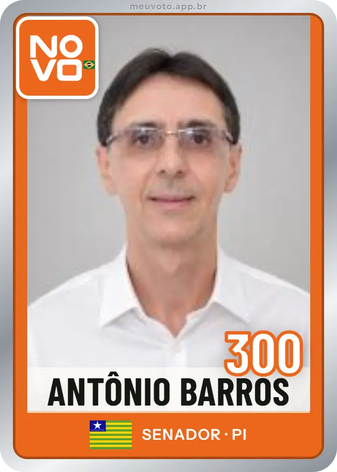 Carta de Antônio Barros, número 300, Novo