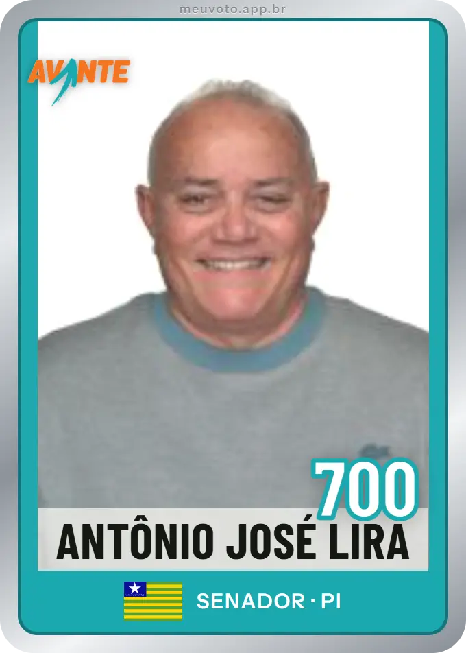 Carta de Antônio José Lira, número 700, Avante
