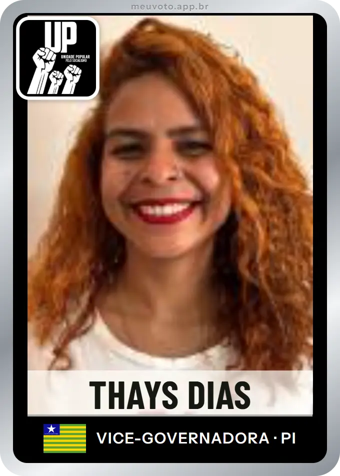Carta de Thays Dias, UP