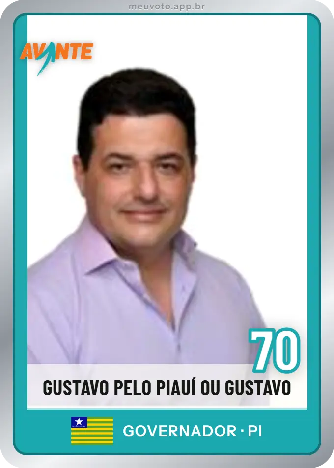 Carta de Gustavo Pelo Piauí Ou Gustavo, número 70, Avante