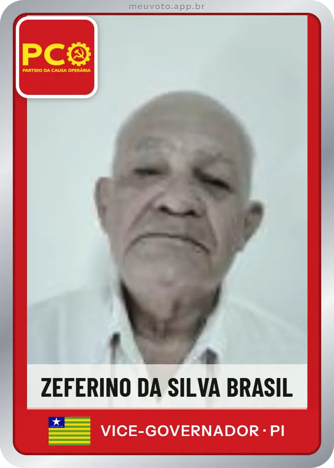 Carta de Zeferino da Silva Brasil, PCO