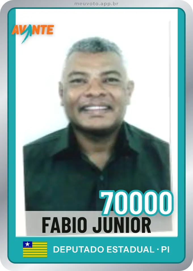 Carta de Fabio Junior, número 70000, Avante