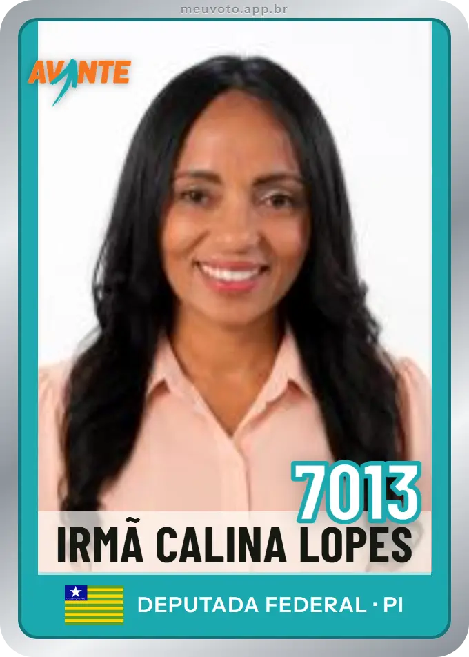 Carta de Irmã Calina Lopes, número 7013, Avante