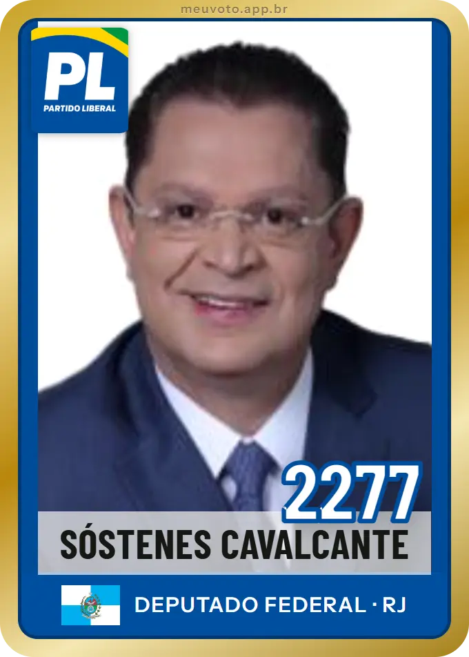 Carta de Sóstenes Cavalcante, número 2277, PL
