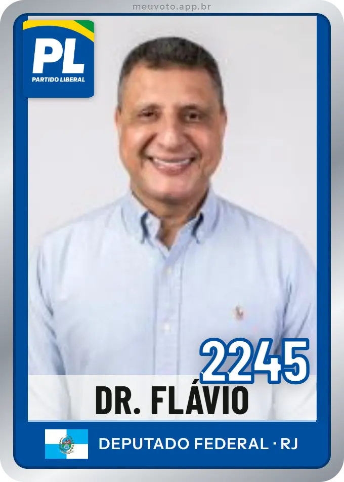 Carta de Dr. Flávio, número 2245, PL