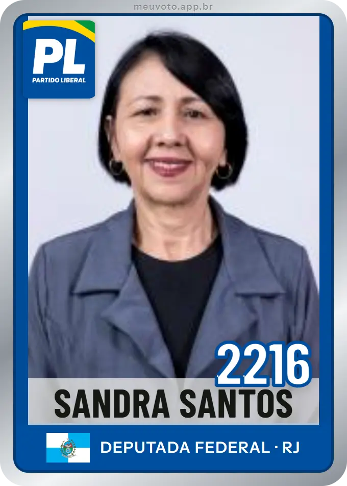 Carta de Sandra Santos, número 2216, PL