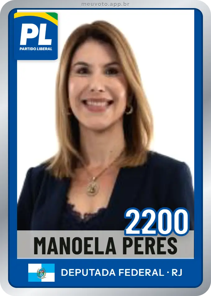 Carta de Manoela Peres, número 2200, PL