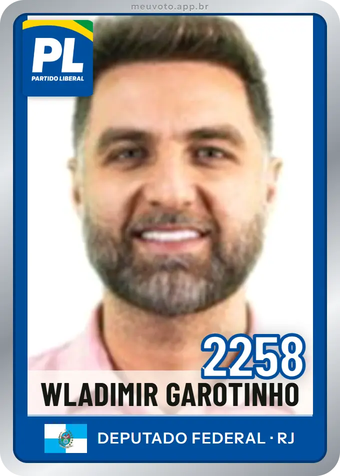 Carta de Wladimir Garotinho, número 2258, PL