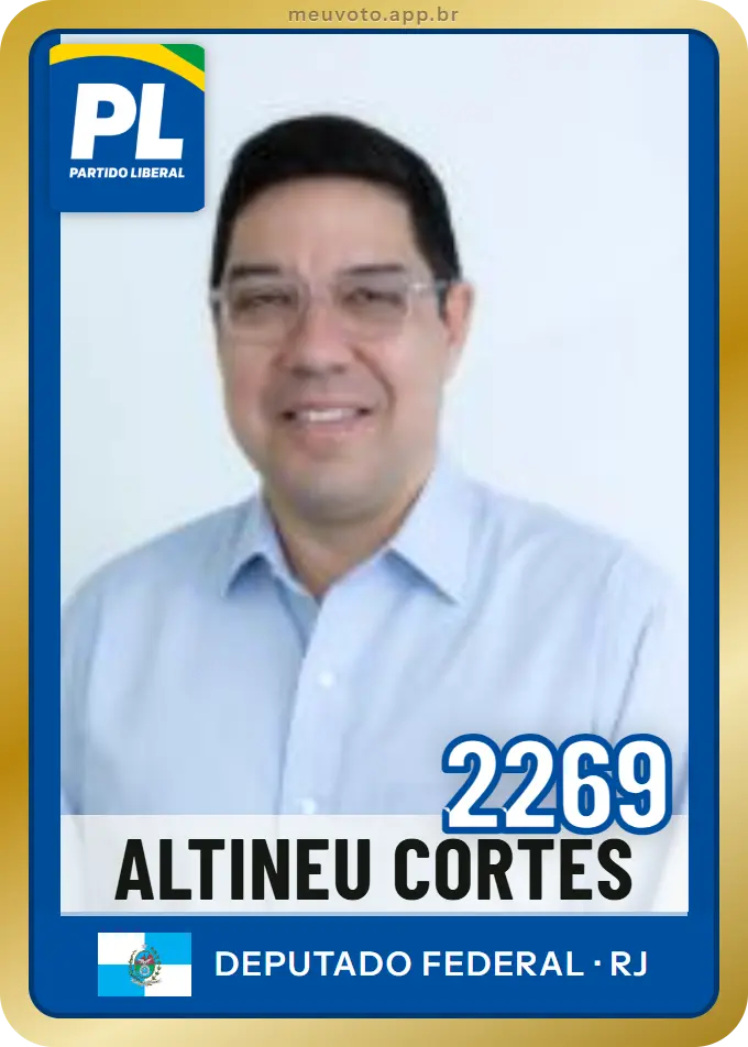 Carta de Altineu Cortes, número 2269, PL