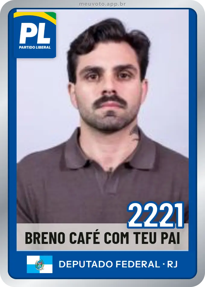 Carta de Breno Café Com Teu Pai, número 2221, PL