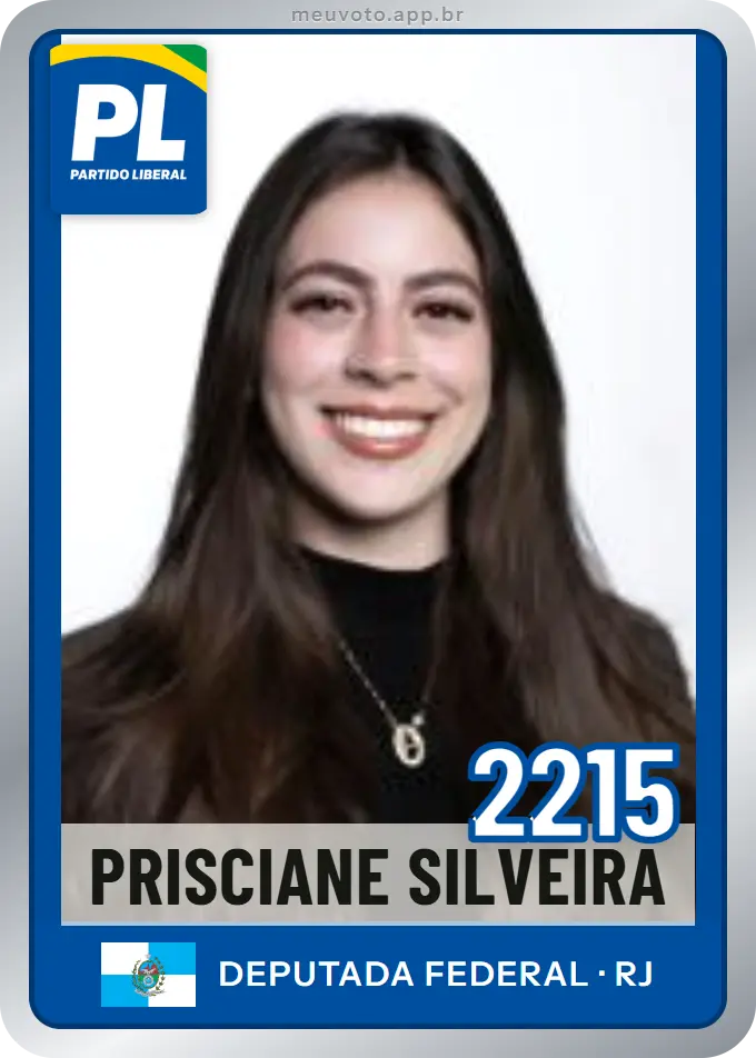 Carta de Prisciane Silveira, número 2215, PL