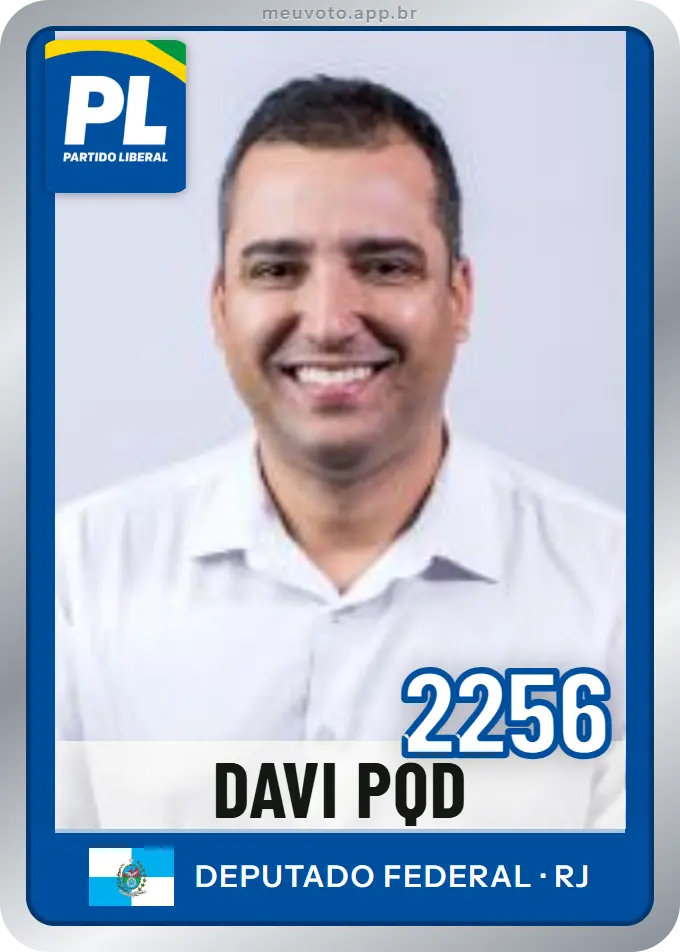 Carta de Davi Pqd, número 2256, PL