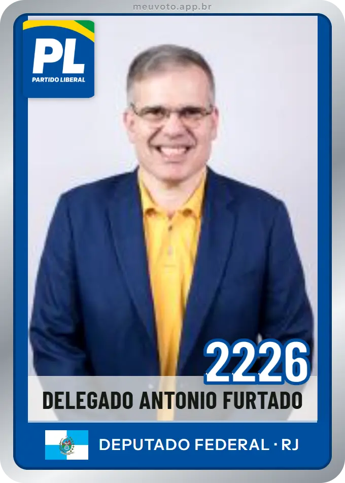 Carta de Delegado Antonio Furtado, número 2226, PL
