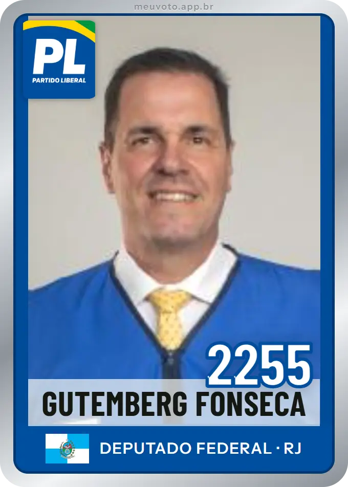 Carta de Gutemberg Fonseca, número 2255, PL