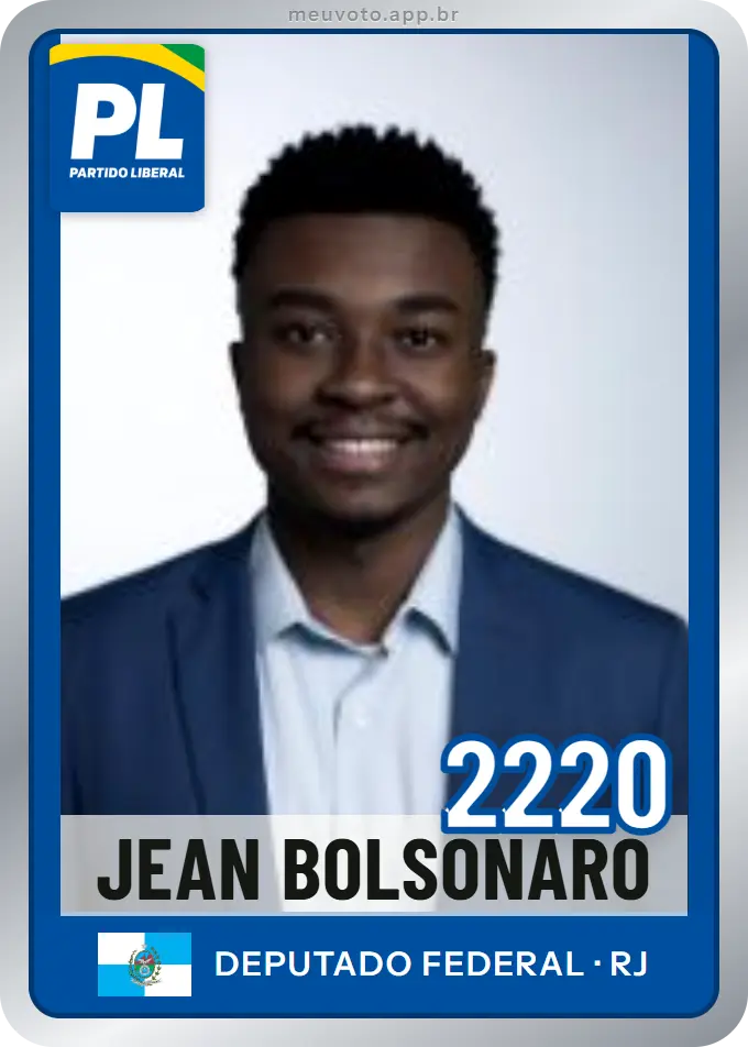Carta de Jean Bolsonaro, número 2220, PL