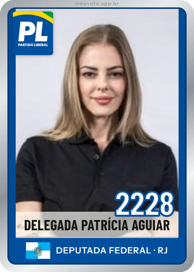 Carta de Delegada Patrícia Aguiar, número 2228, PL