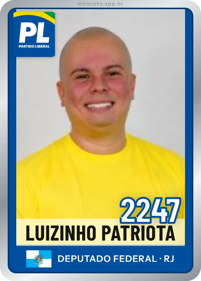 Carta de Luizinho Patriota, número 2247, PL
