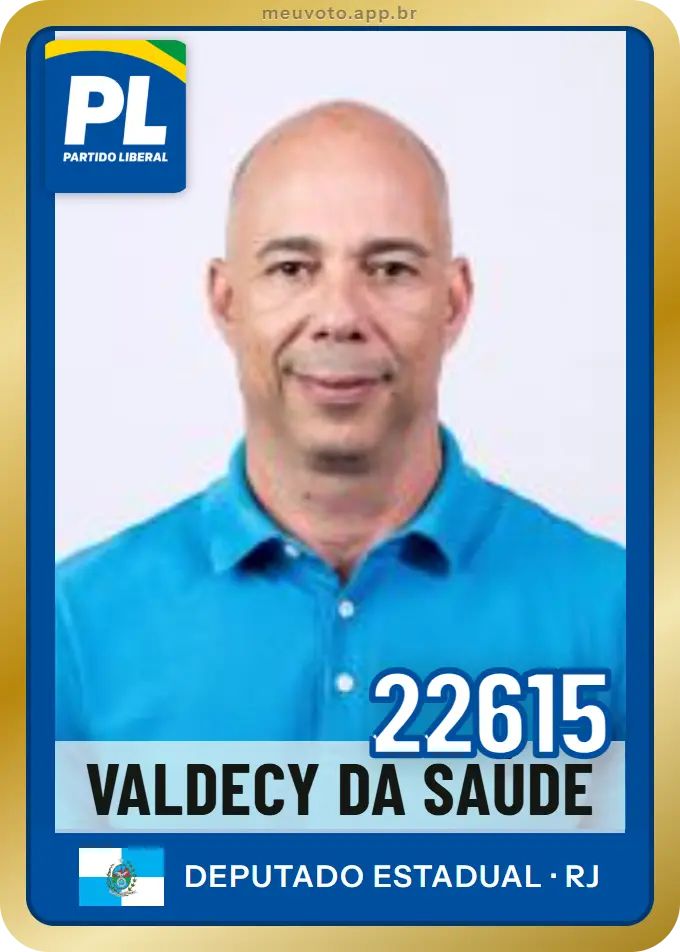 Carta de Valdecy da Saúde, número 22615, PL