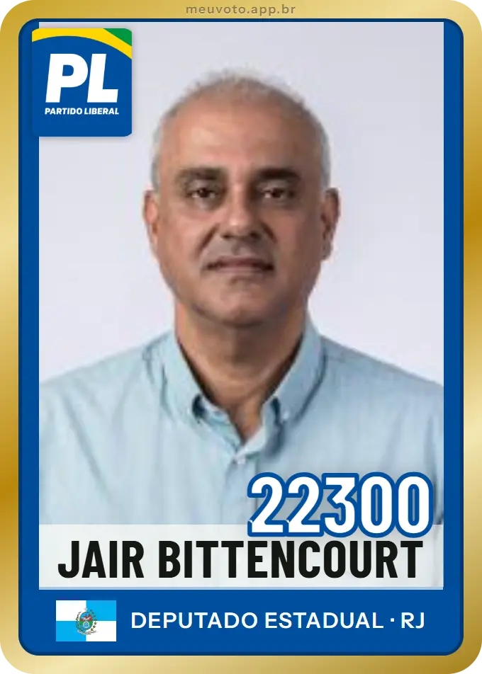 Carta de Jair Bittencourt, número 22300, PL