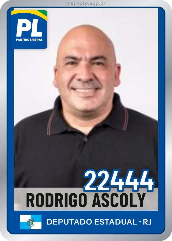 Carta de Rodrigo Ascoly, número 22444, PL