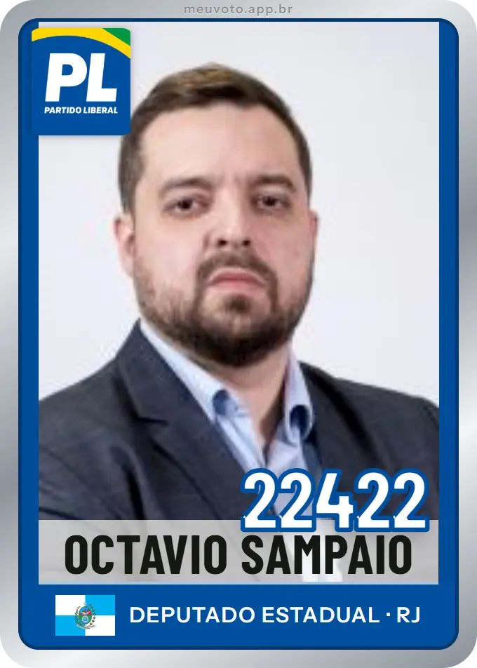 Carta de Octavio Sampaio, número 22422, PL