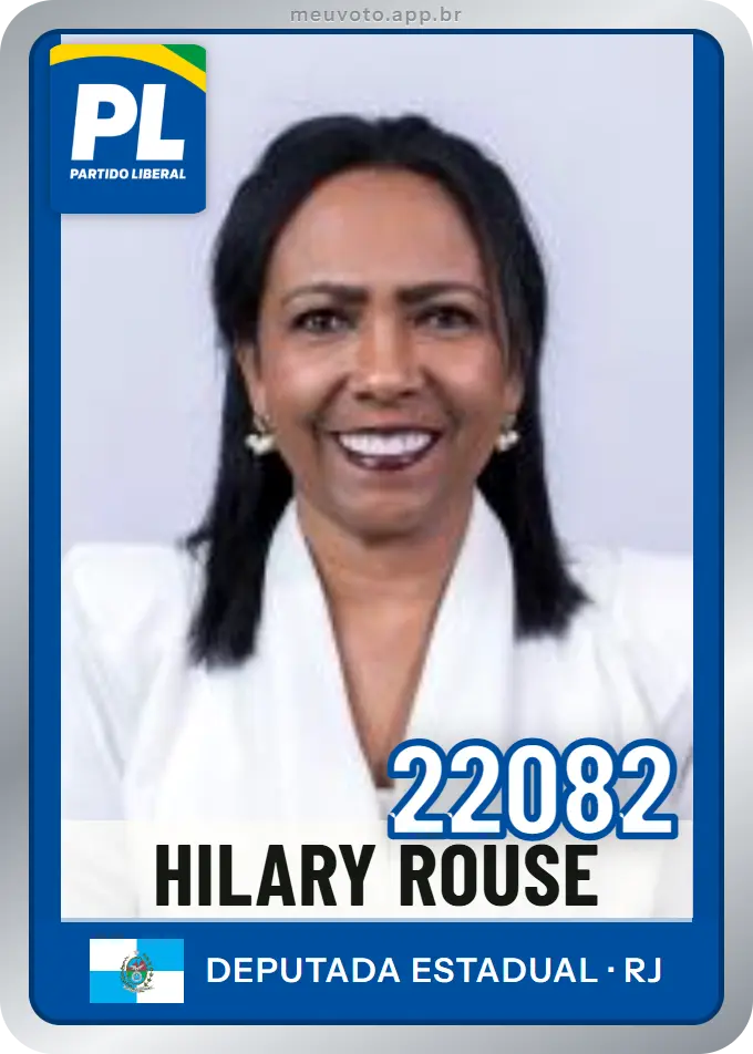 Carta de Hilary Rouse, número 22082, PL