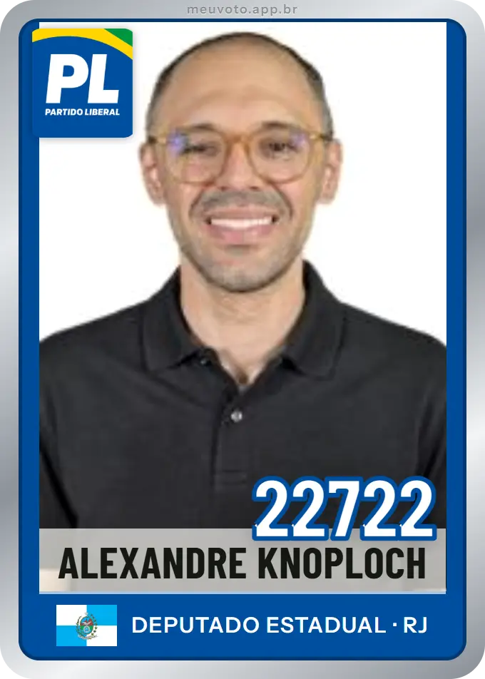Carta de Alexandre Knoploch, número 22722, PL