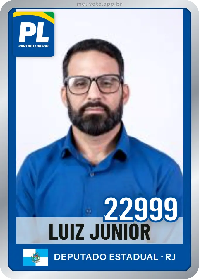 Carta de Luiz Junior, número 22999, PL