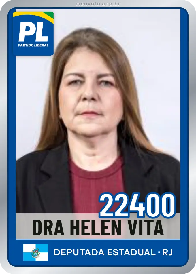 Carta de Dra Helen Vita, número 22400, PL