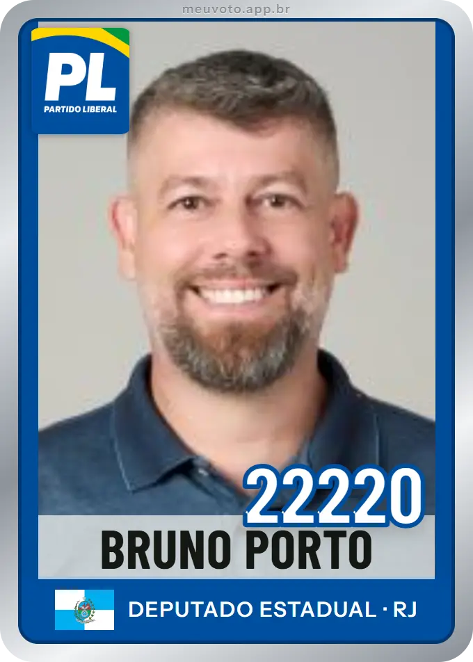 Carta de Bruno Porto, número 22220, PL