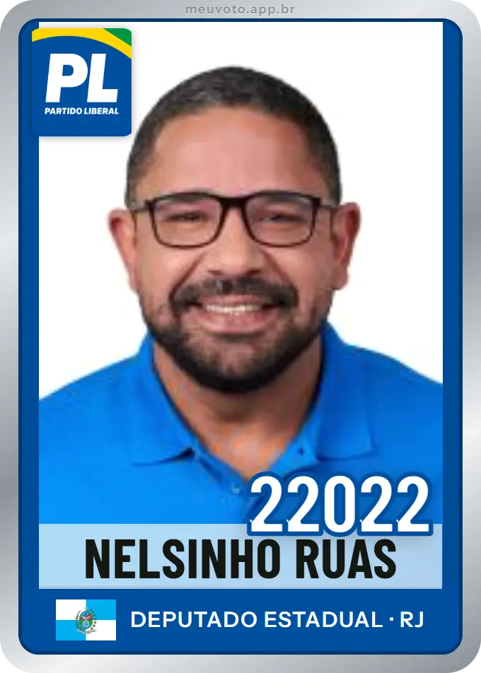 Carta de Nelsinho Ruas, número 22022, PL