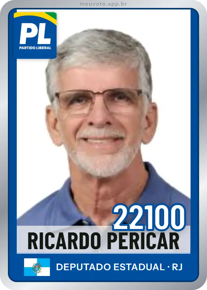 Carta de Ricardo Pericar, número 22100, PL