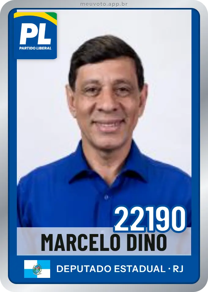 Carta de Marcelo Dino, número 22190, PL
