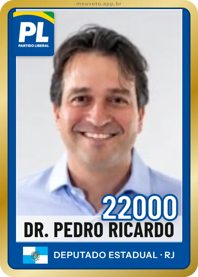 Carta de Dr. Pedro Ricardo, número 22000, PL