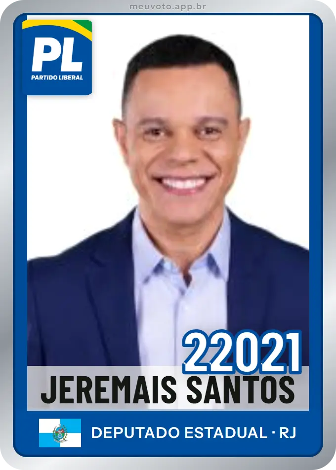 Carta de Jeremais Santos, número 22021, PL